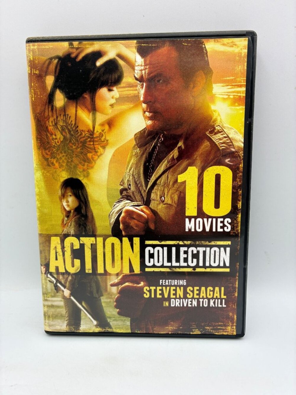 Action Collection 10 Movies Steven Seagal Driven To Kill DVD Echo Bridge
